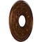 Ekena Millwork Baltimore PVC Medallion (Canopies up to 5 1/4"), 13"OD x 3 1/2"ID x 3/4"P, Metallic Dark Copper CMP13BACDC - alternate 4